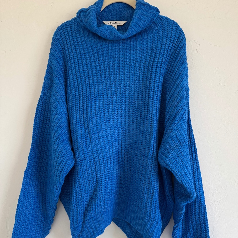 Chunky Knit Turtleneck Sweater